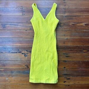 Vintage 90s Studebaker sleeveless bodycon dress 9/10